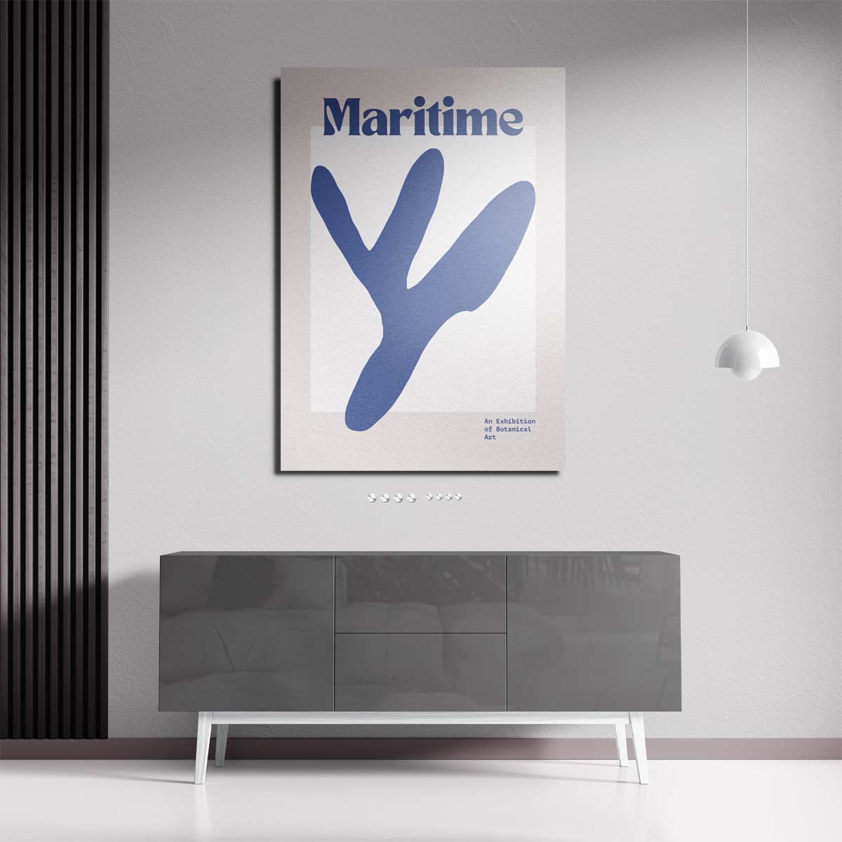 Maritieme Botanische Kunstposter