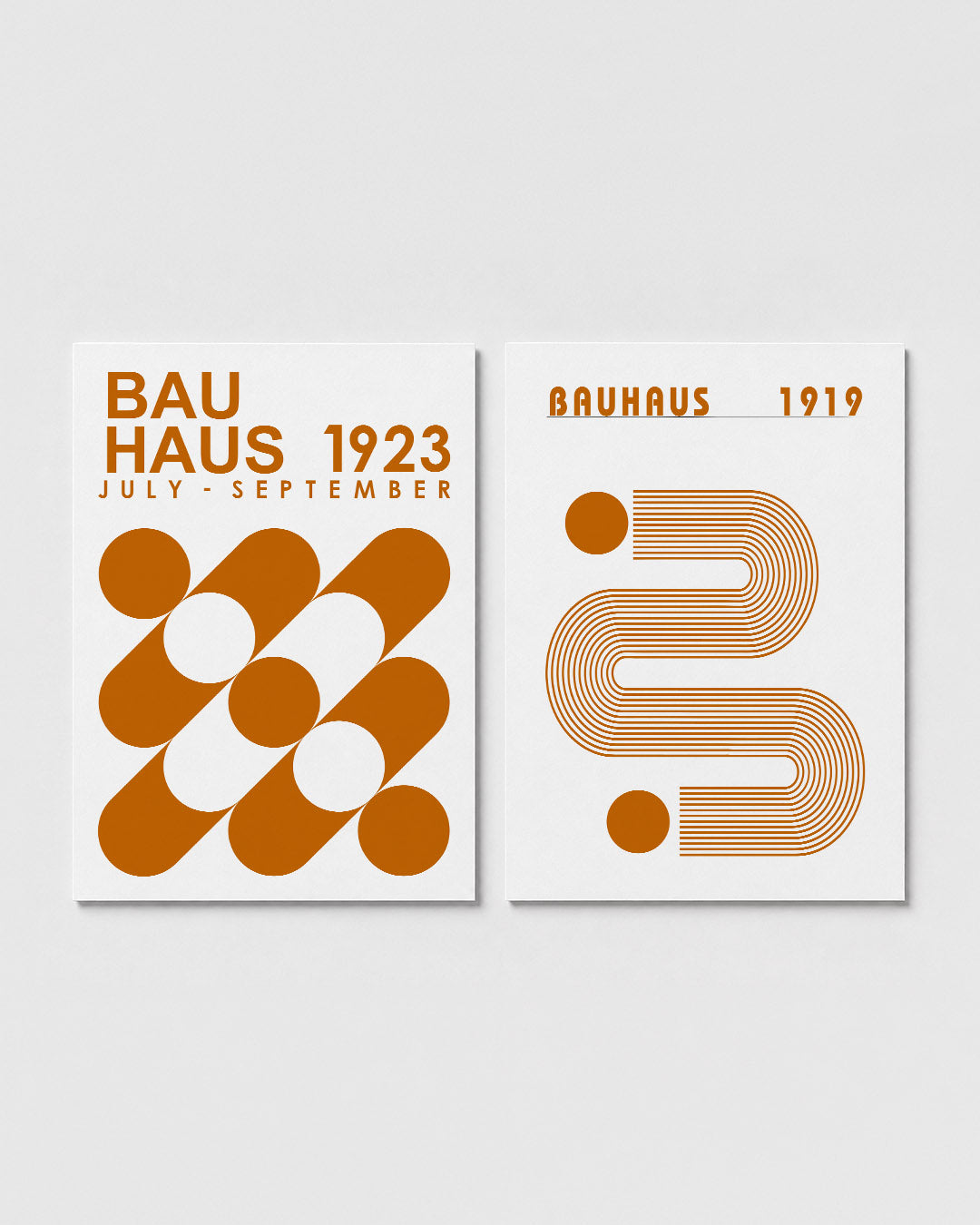 Vormen en vlakken Posterset