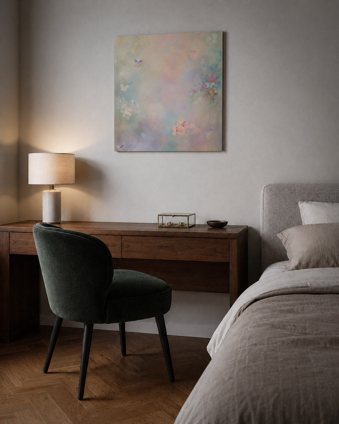 Dromerige vlinders Kunstwerk