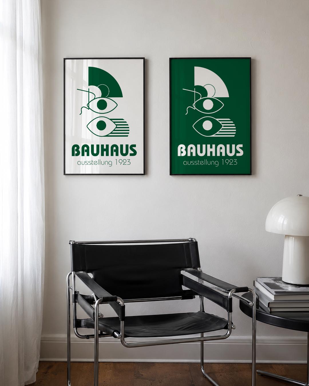 Grafische oogvormen Posterset