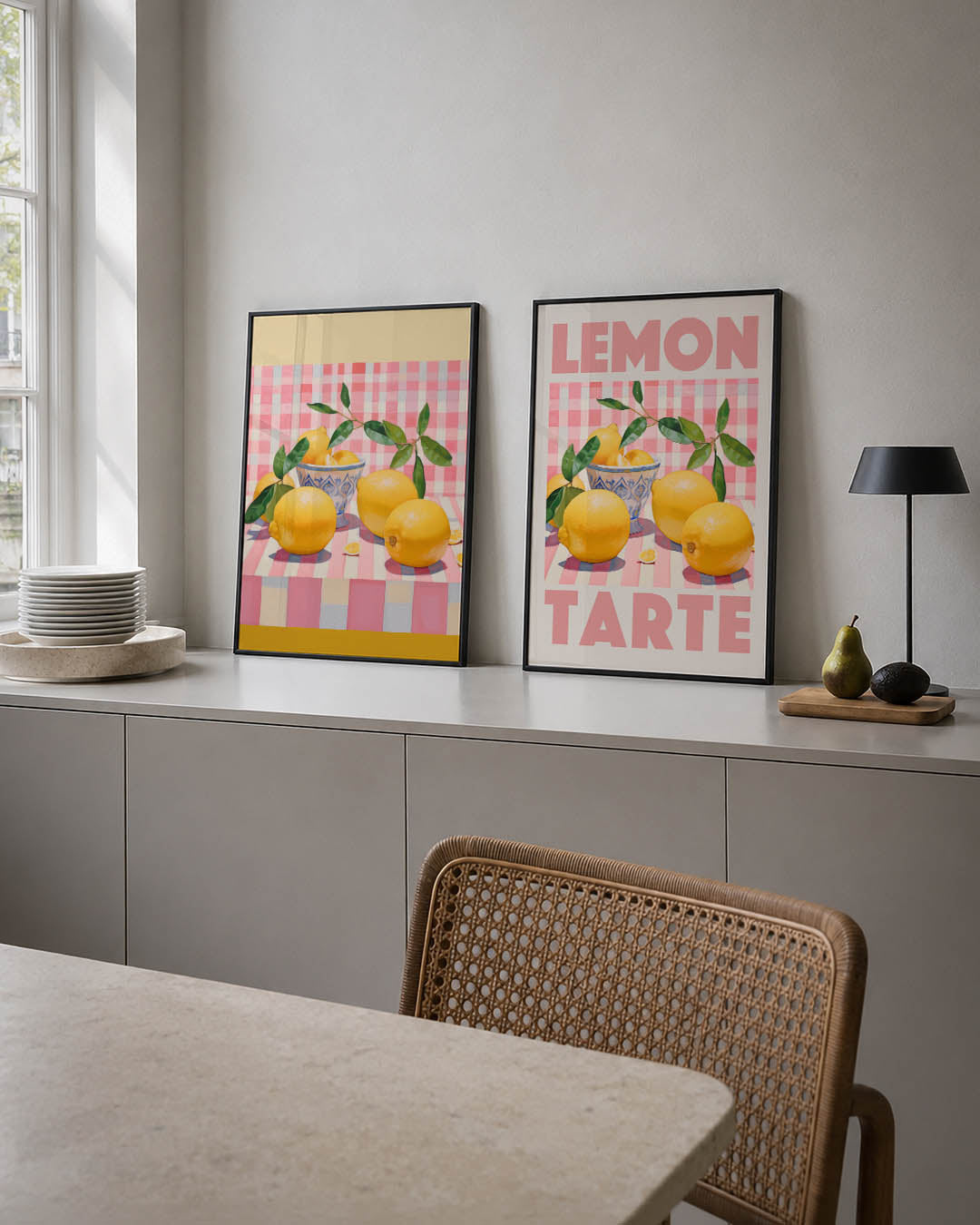 Citroen en patronen Posterset