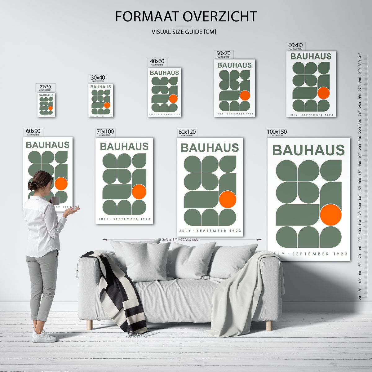 Vorm en kleur Poster