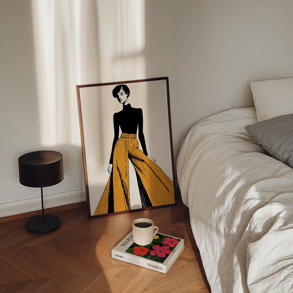Modieuze Elegantie Poster-WallArtistic