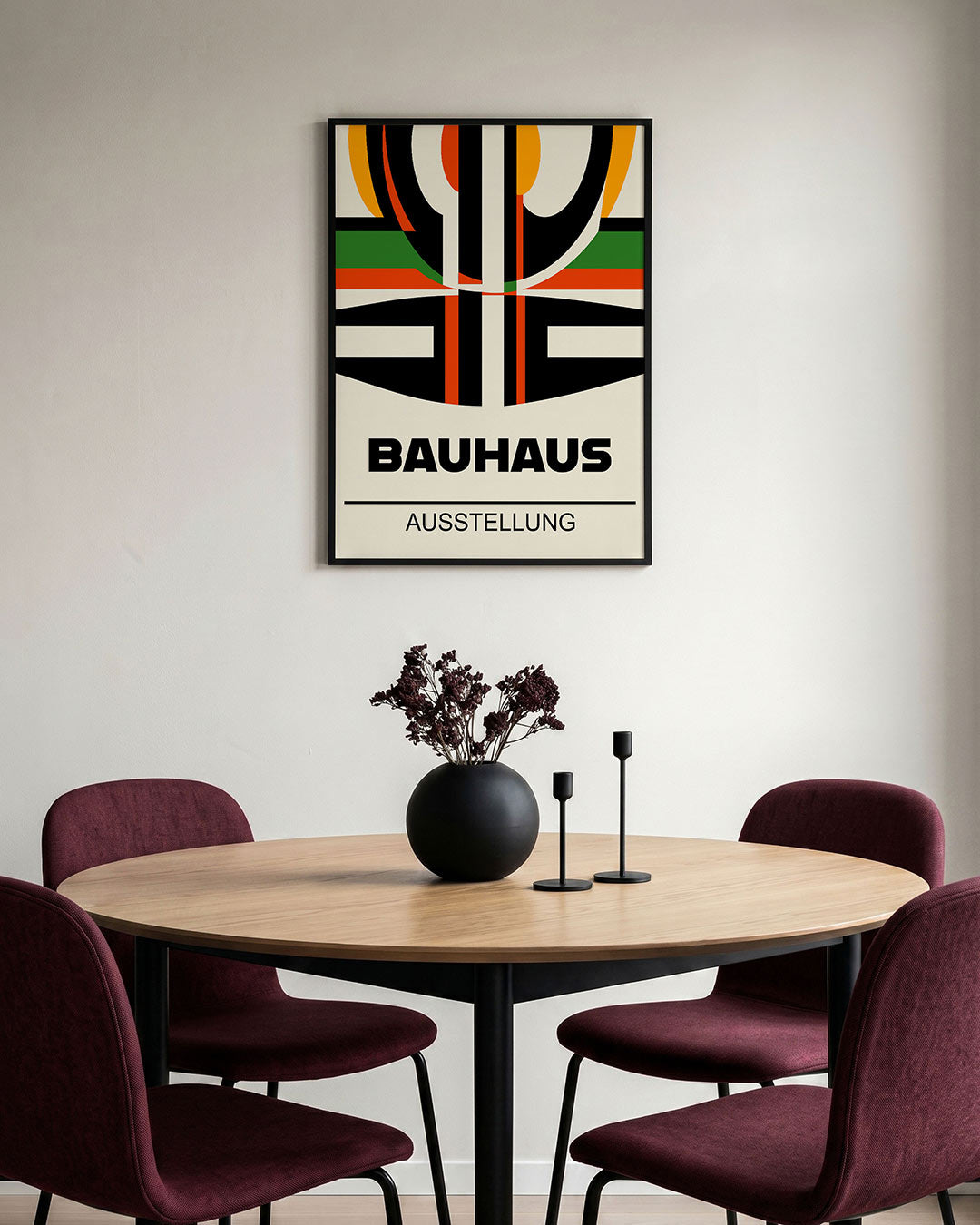 Vorm en kleurvlakken Poster