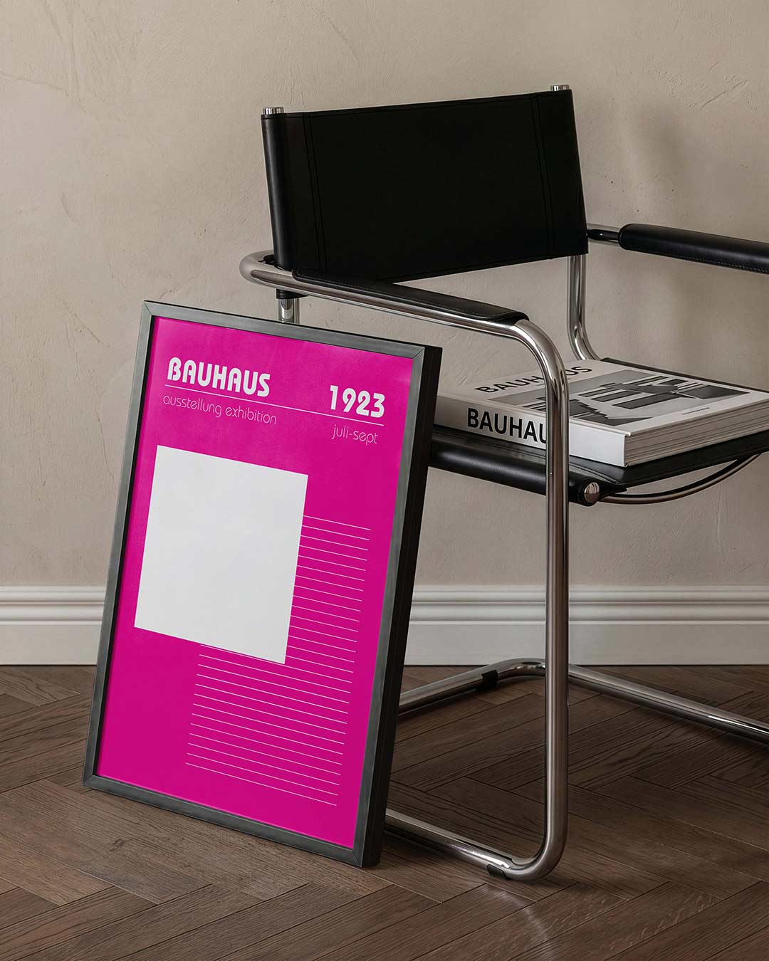 Lijnen en vlakkenspel Poster
