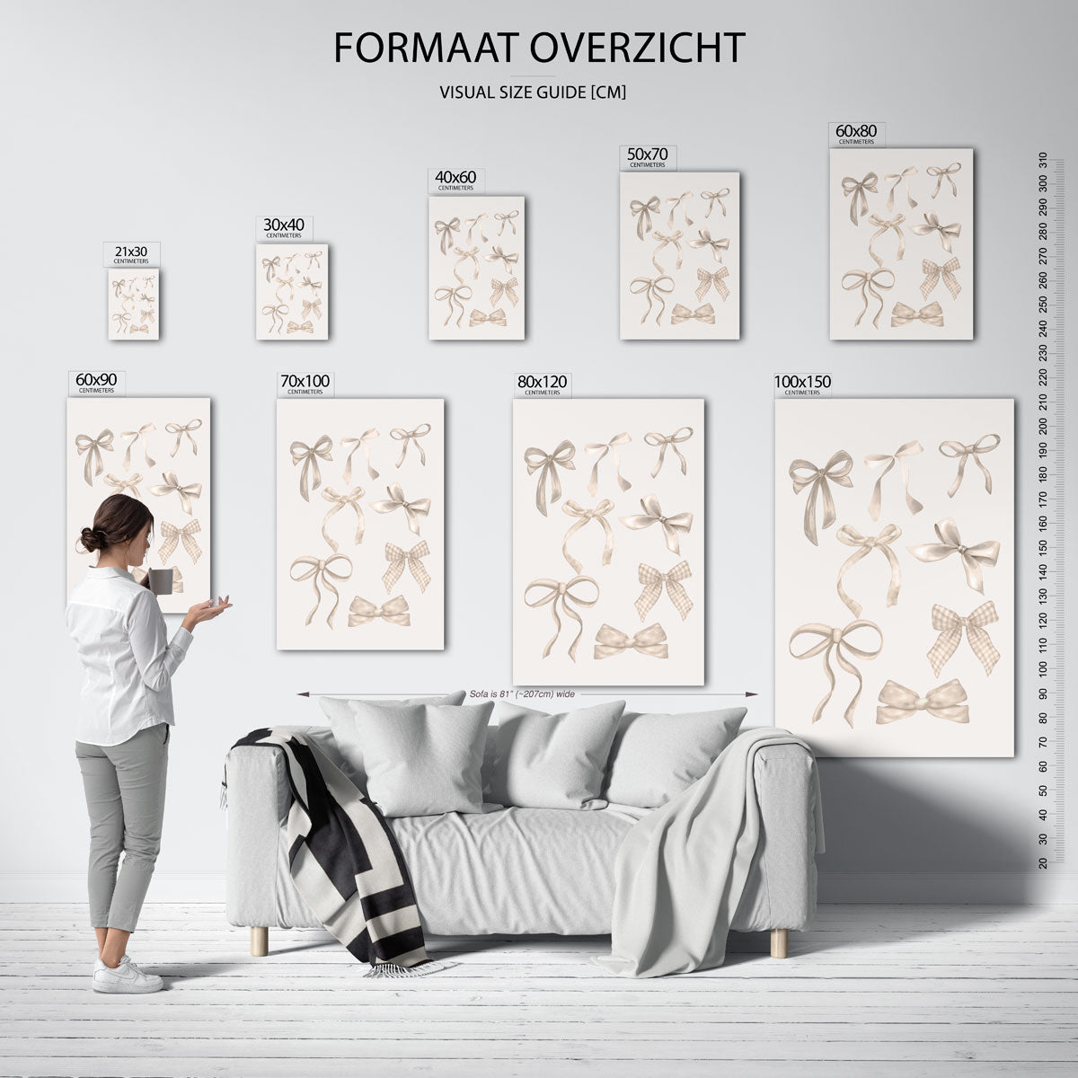 Strikken collectie Poster
