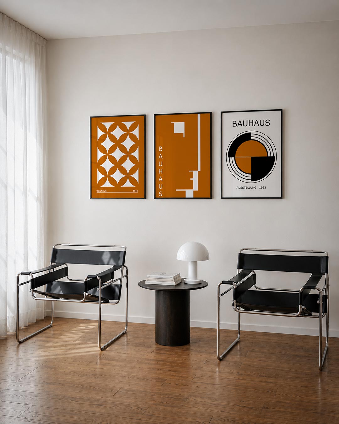 Vormritme en kleur Posterset