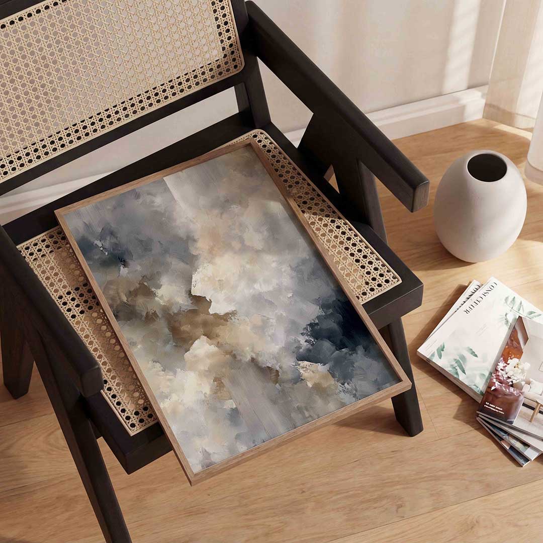 Abstracte wolken Poster