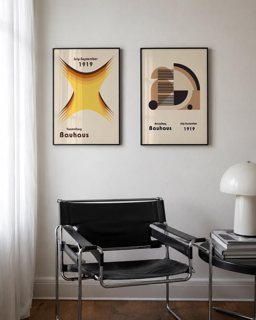 Vorm en kleurenspel Posterset