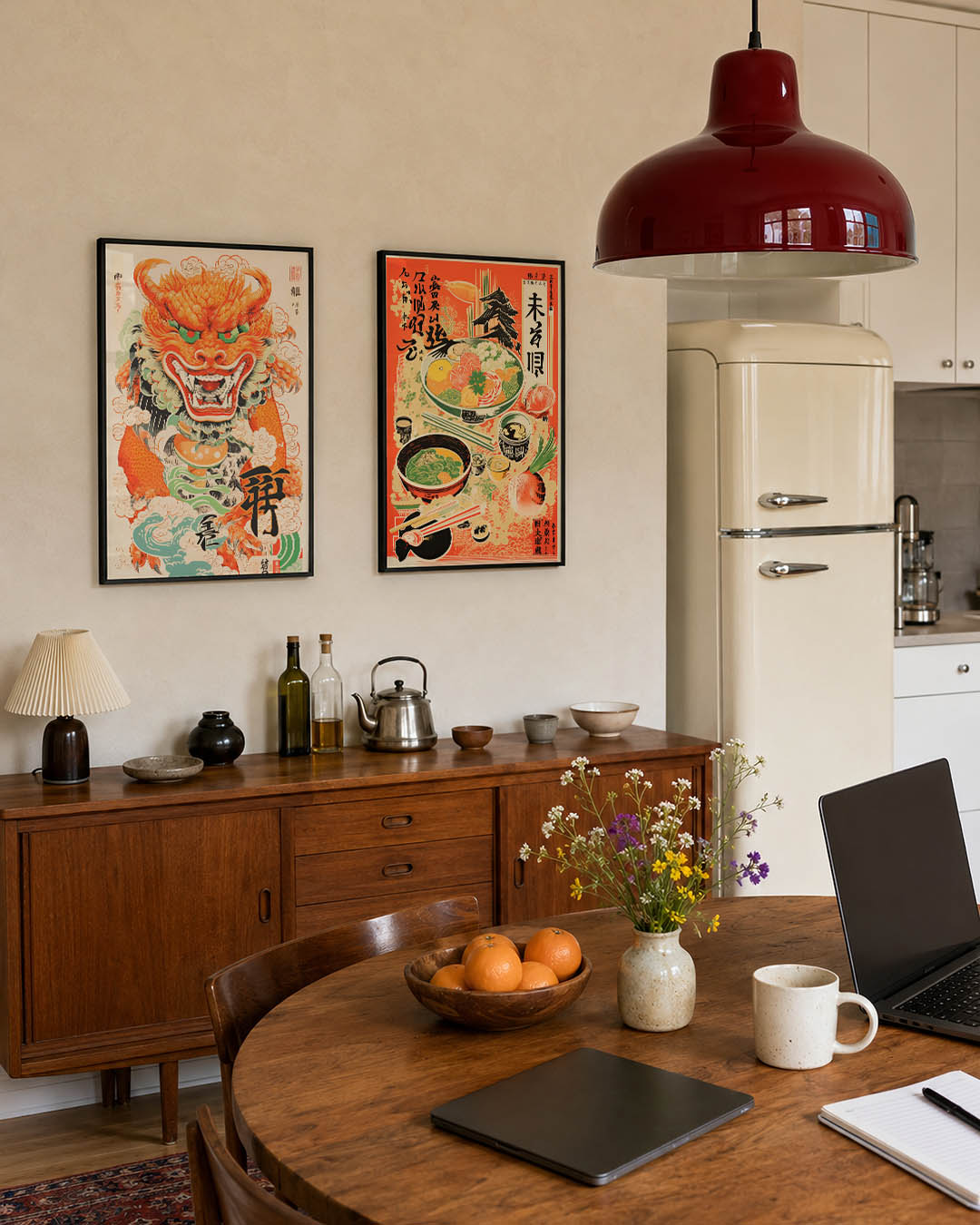 Draak en kleur Posterset
