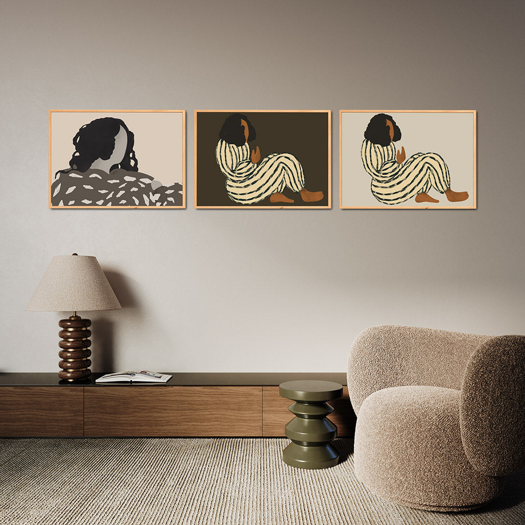 Vormen en vlakken Posterset
