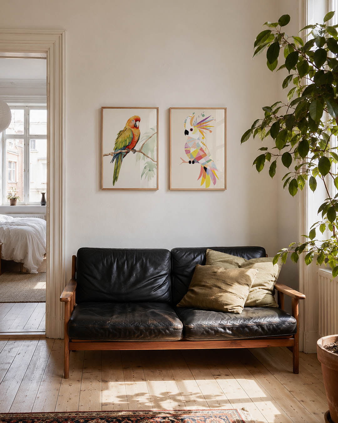 Vogelkleurenpracht Posterset