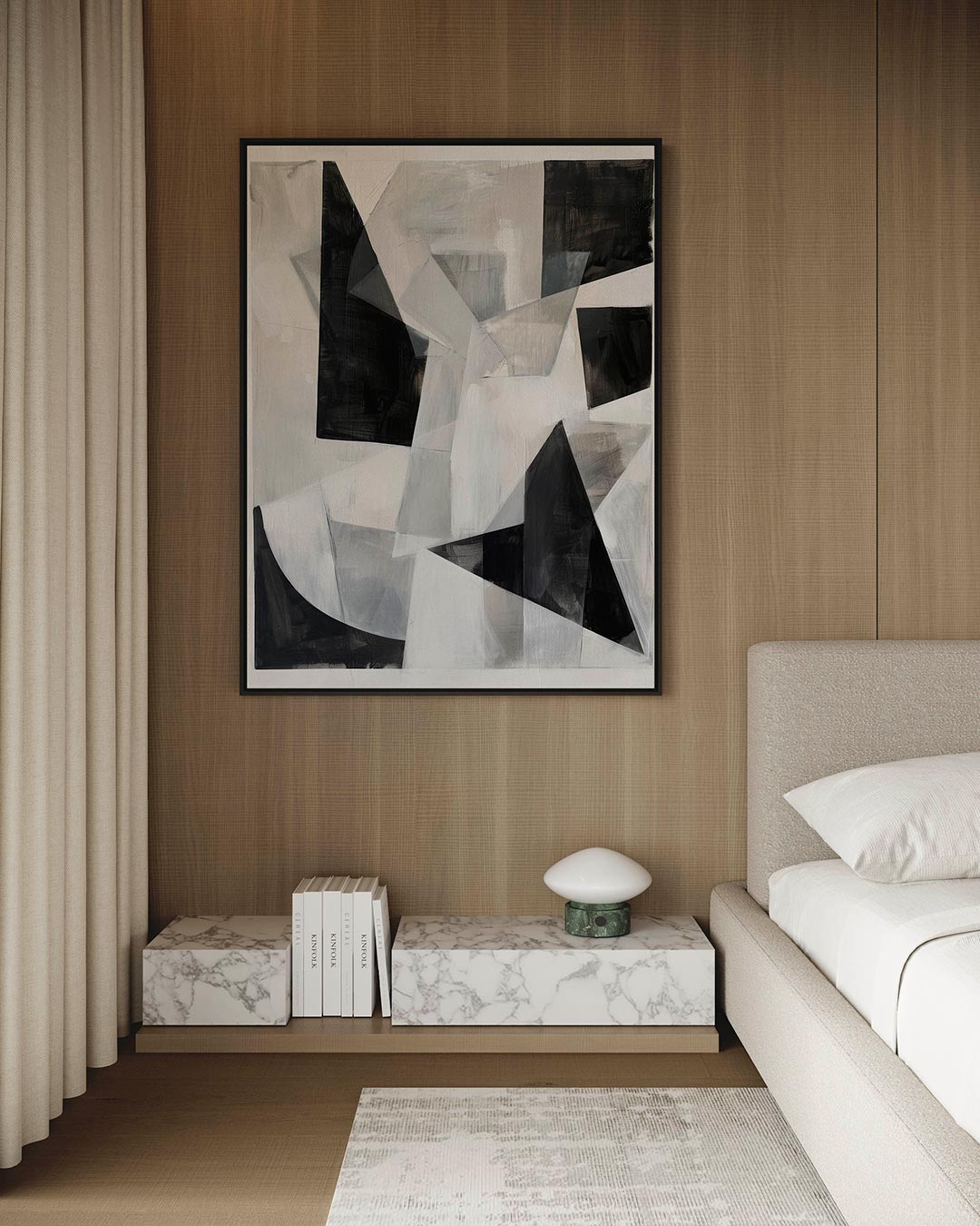 Geometrische vormen Kunstwerk