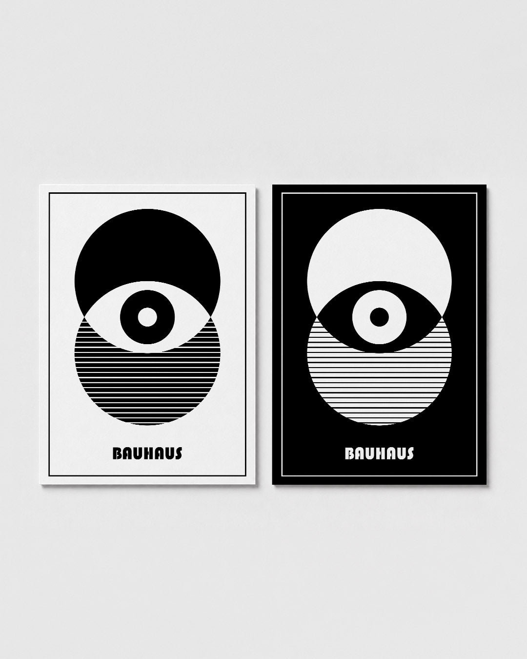 Cirkel en lijnen Posterset
