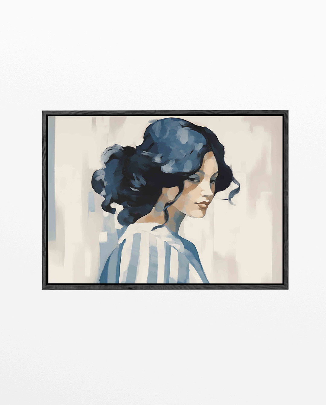 Dromerige vrouw Kunstwerk