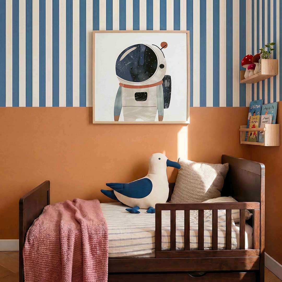 Astronaut met helm Poster