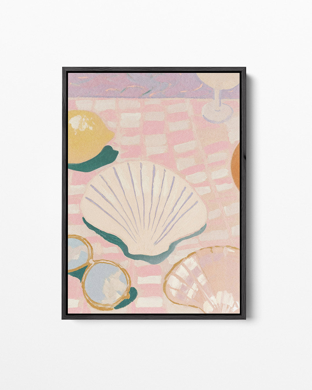 Zomerse tafelscène Kunstwerk