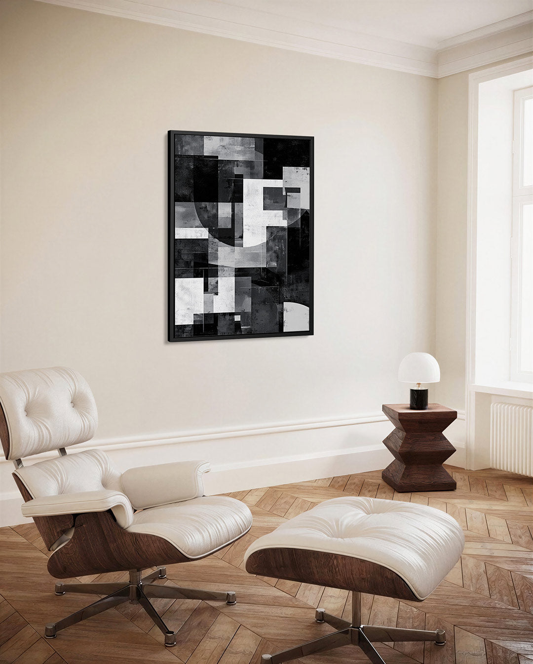 Geometrische vormen Kunstwerk
