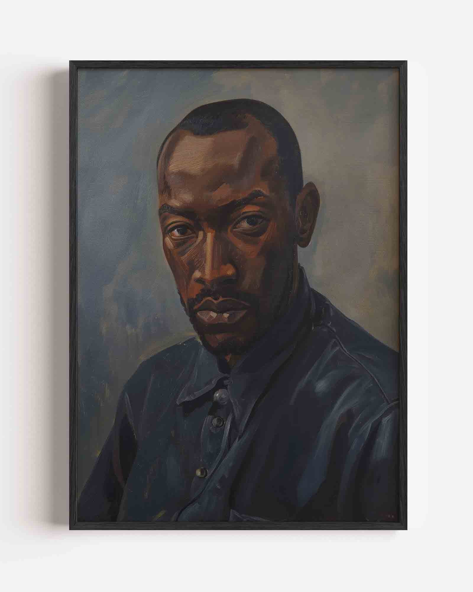 Portret van man Poster