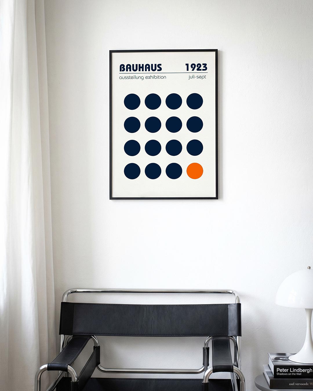 Cirkelpatroon en kleur Poster