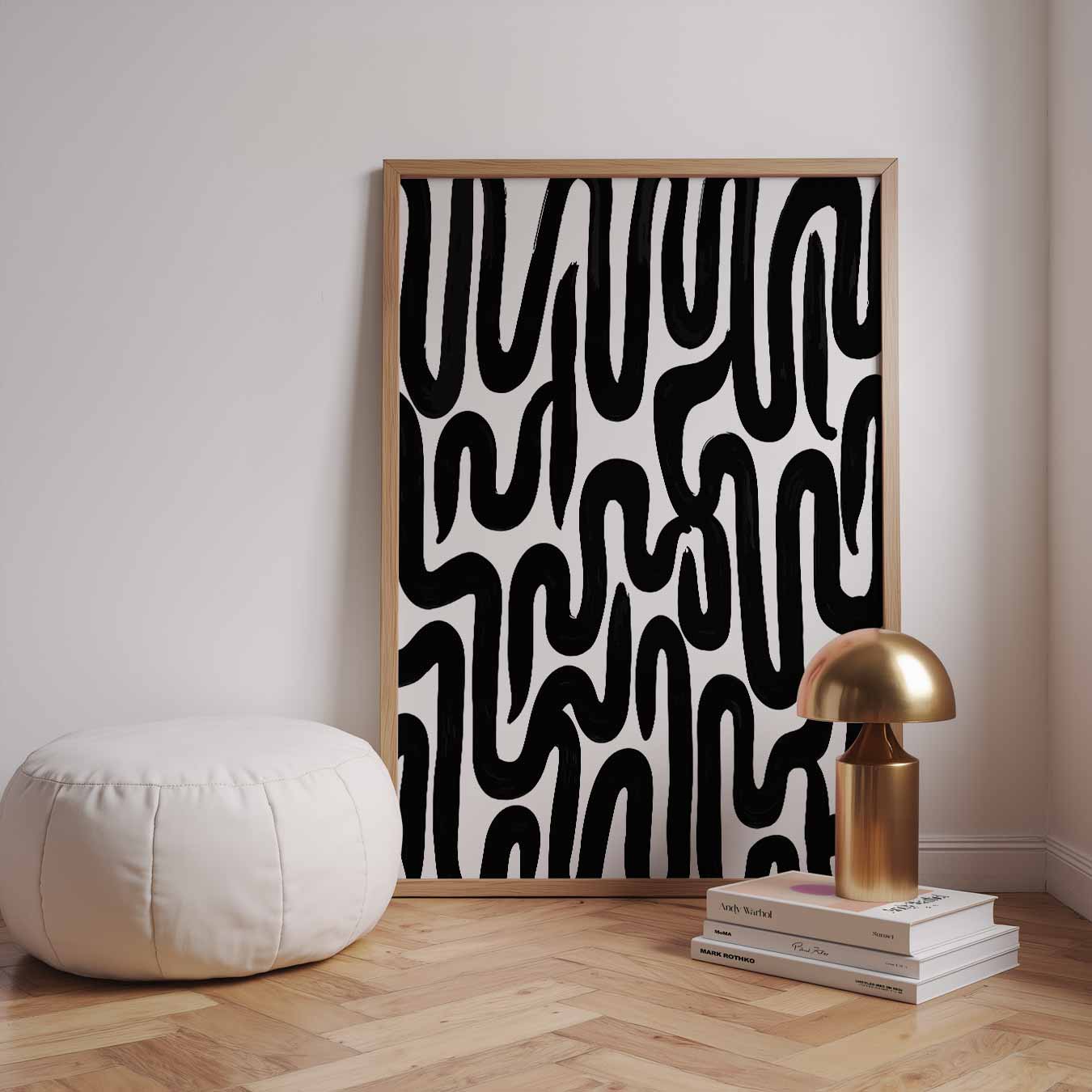 Moderne Abstracte Wanddecoratie Poster-WallArtistic