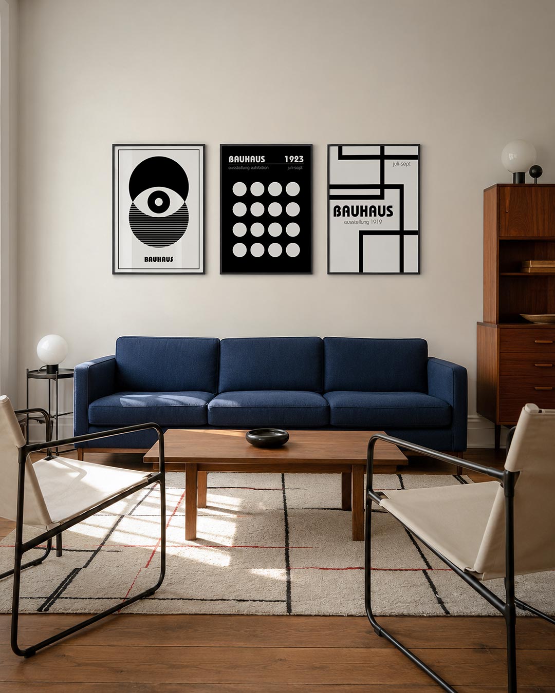 Cirkel en lijnen Posterset