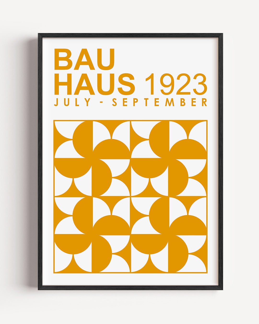 Vormritme en kleur Poster