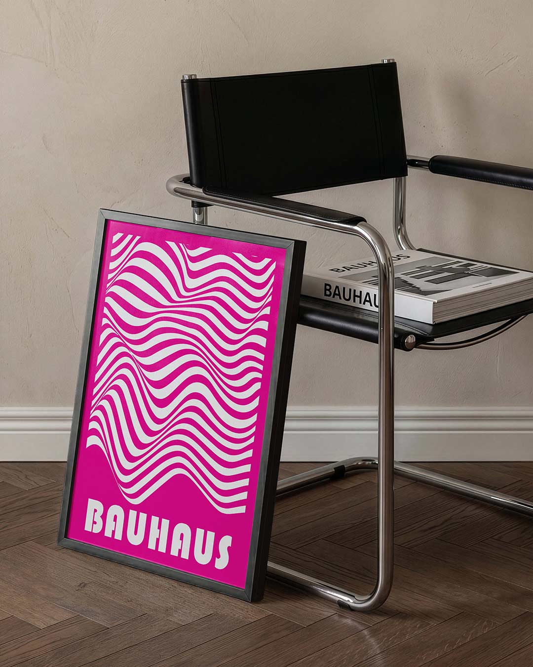 Golvend lijnenspel Poster
