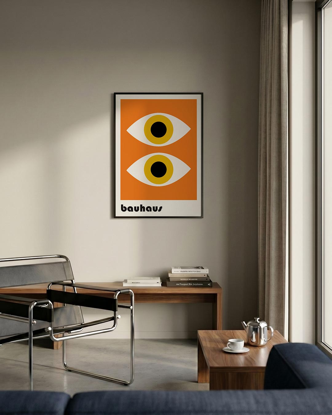 Oogvormen en kleur Poster