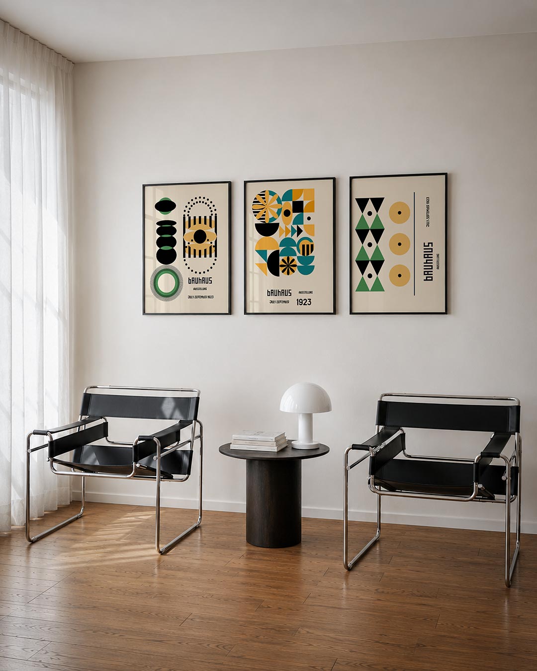 Vormen en vlakkenspel Posterset
