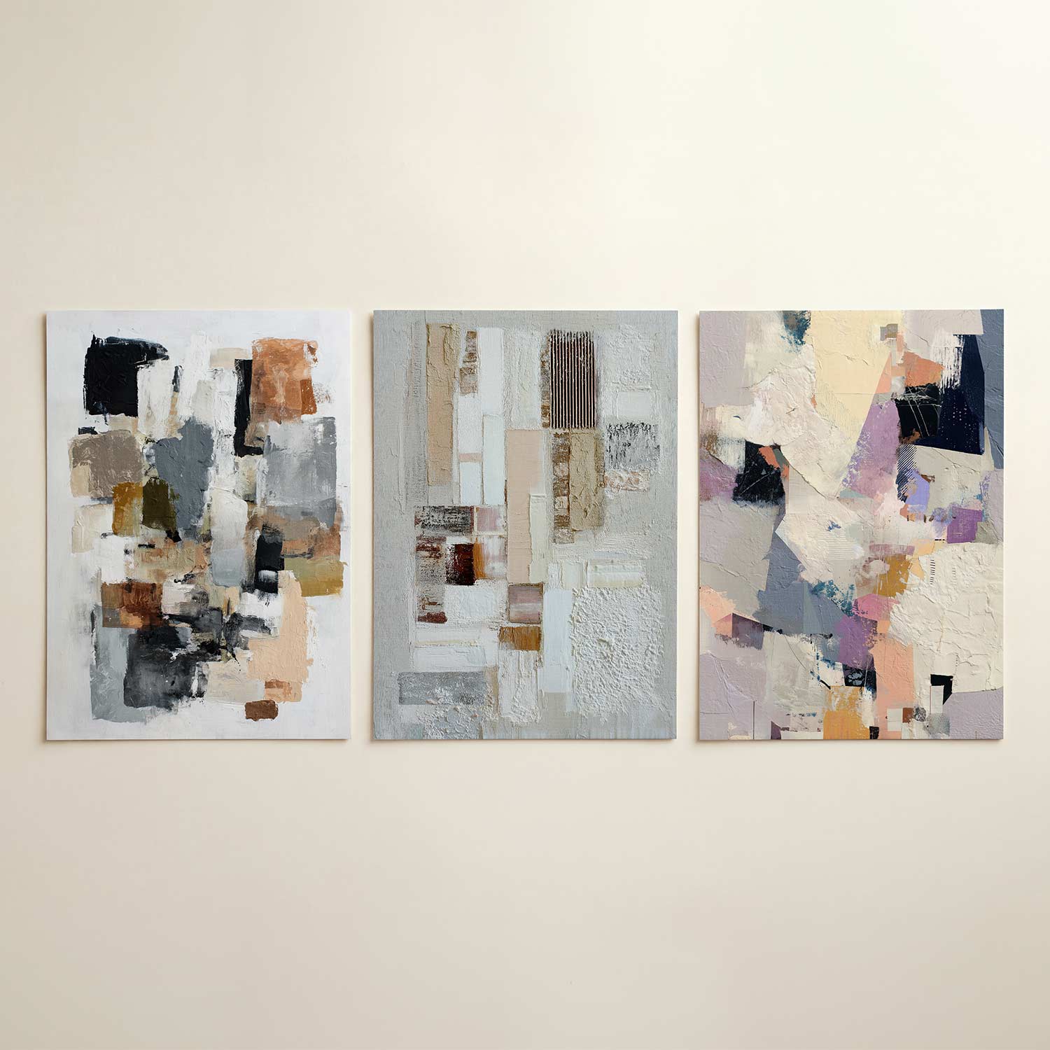 Kleurvlakken en textuur Posterset