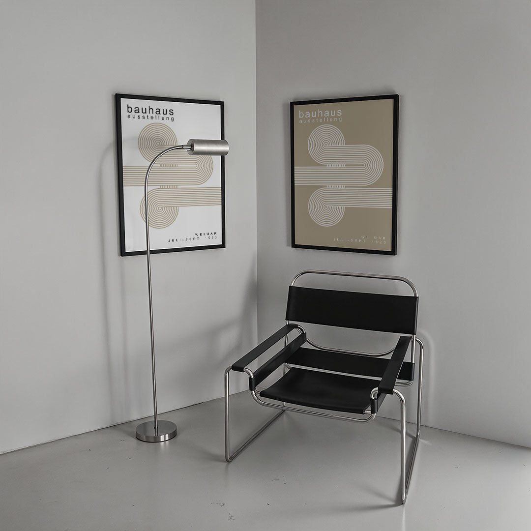 Lijnen en cirkelpatronen Posterset