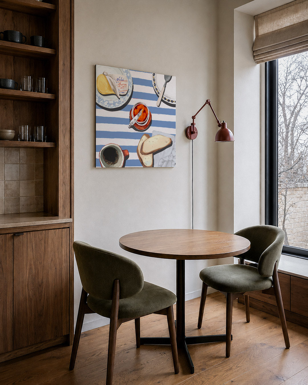Ontbijt compositie Kunstwerk