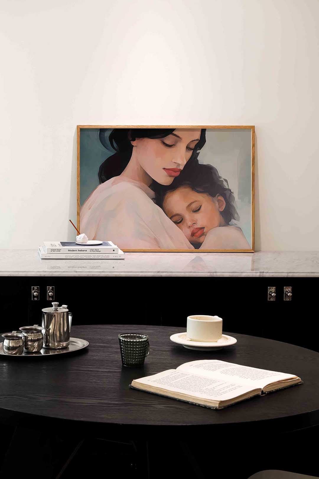 Moeder en kind Poster