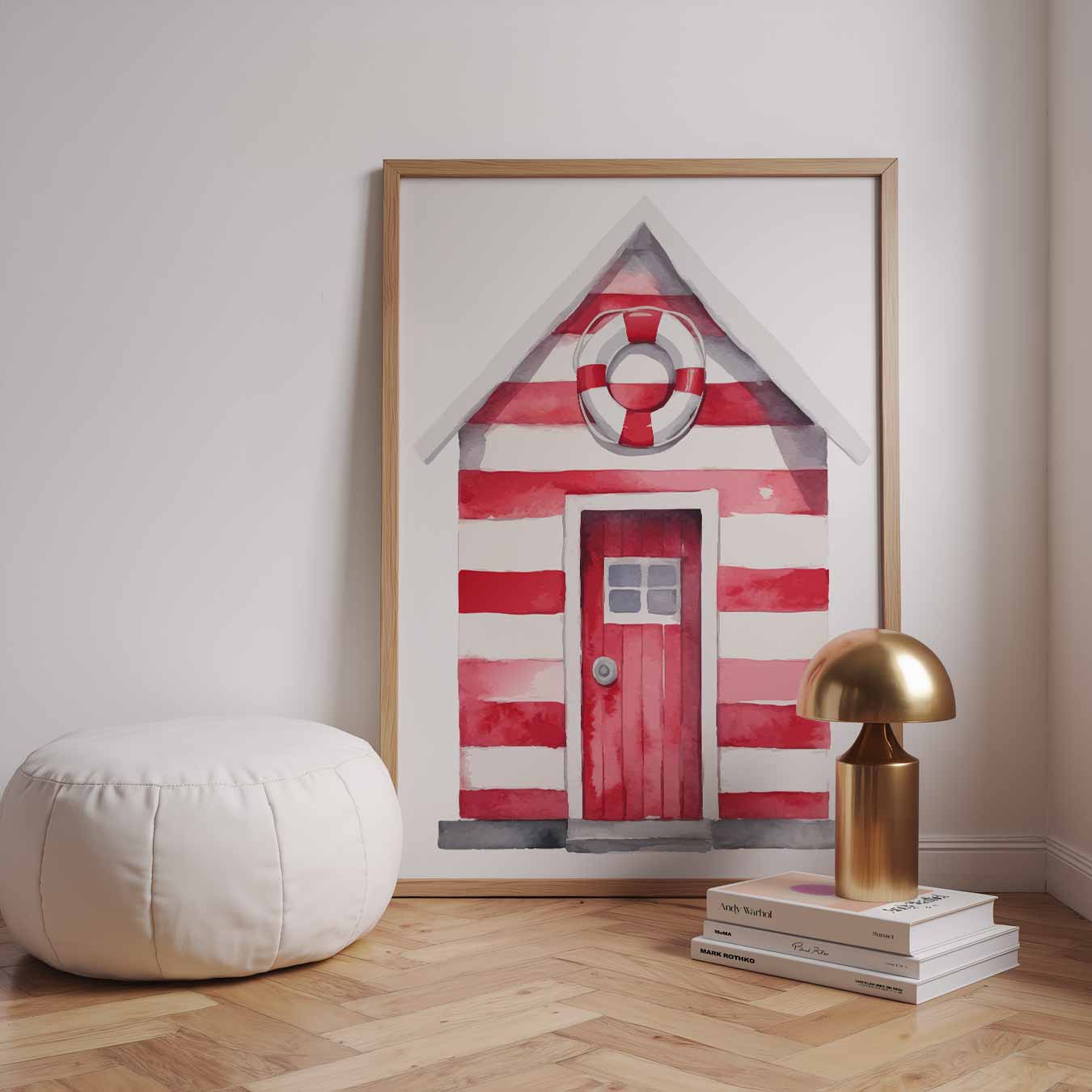 Strandhut Wonder Poster-WallArtistic