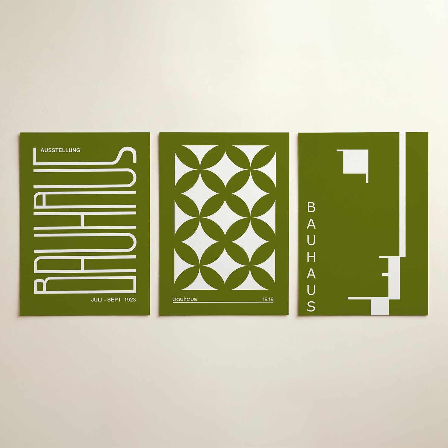 Lijnen en vormen Posterset