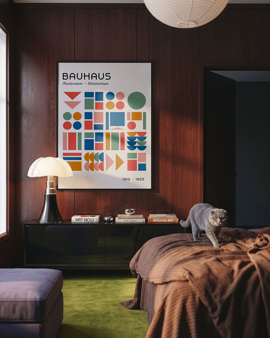 Vormen en vlakken Poster