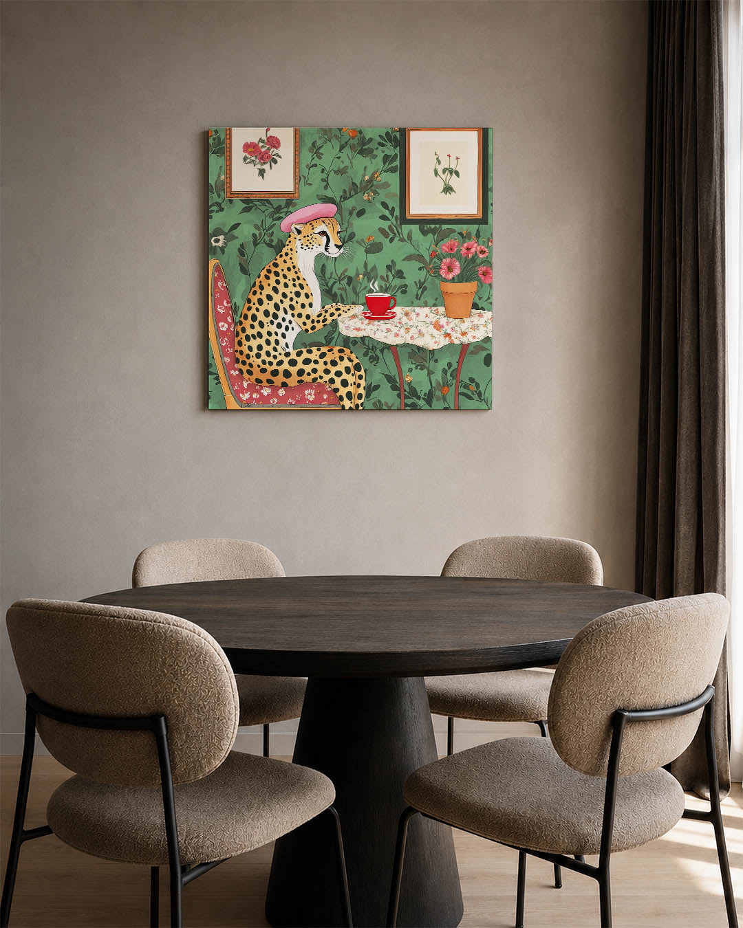 Dromerige dierenkamer Kunstwerk