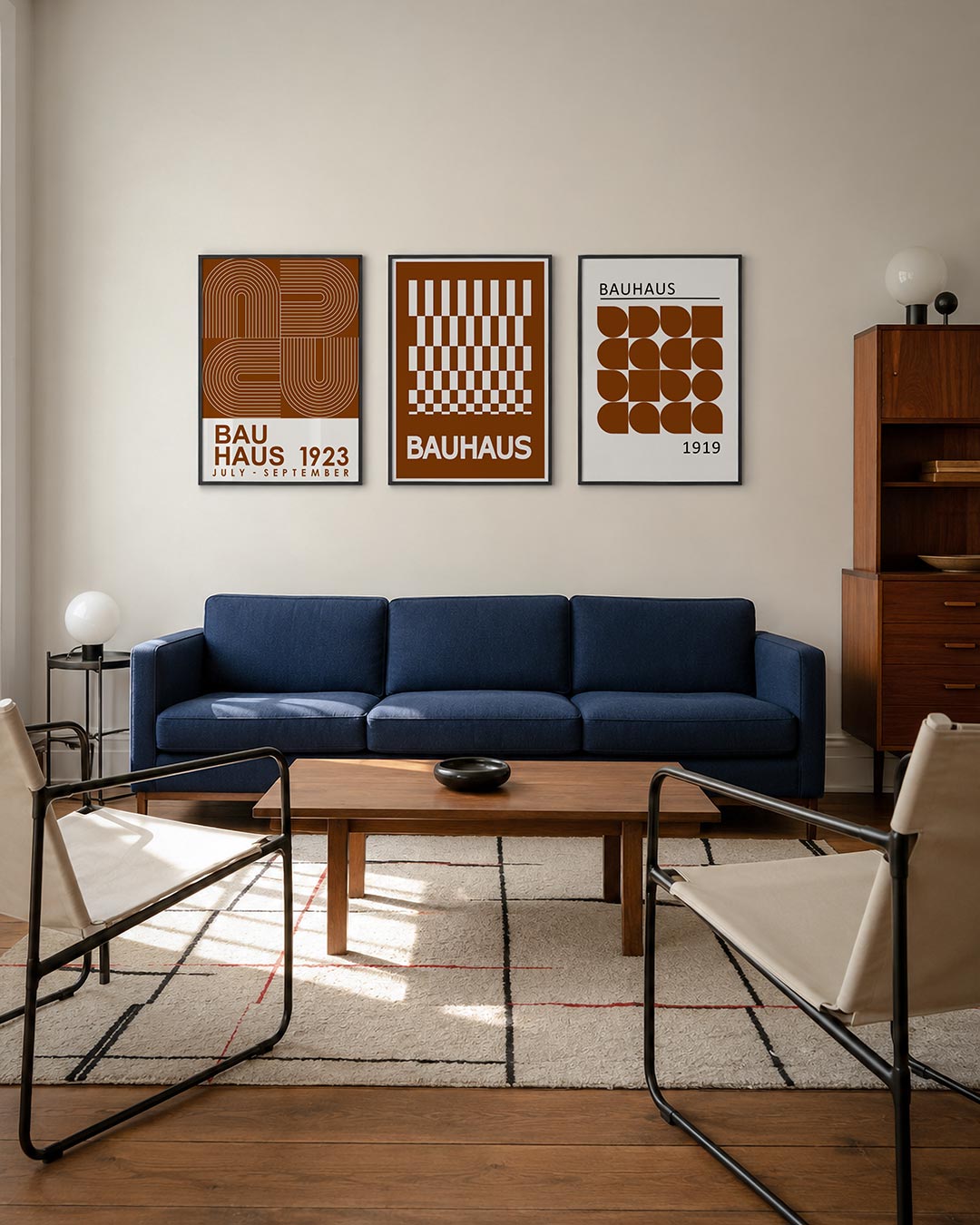 Lijnen en vlakkenspel Posterset