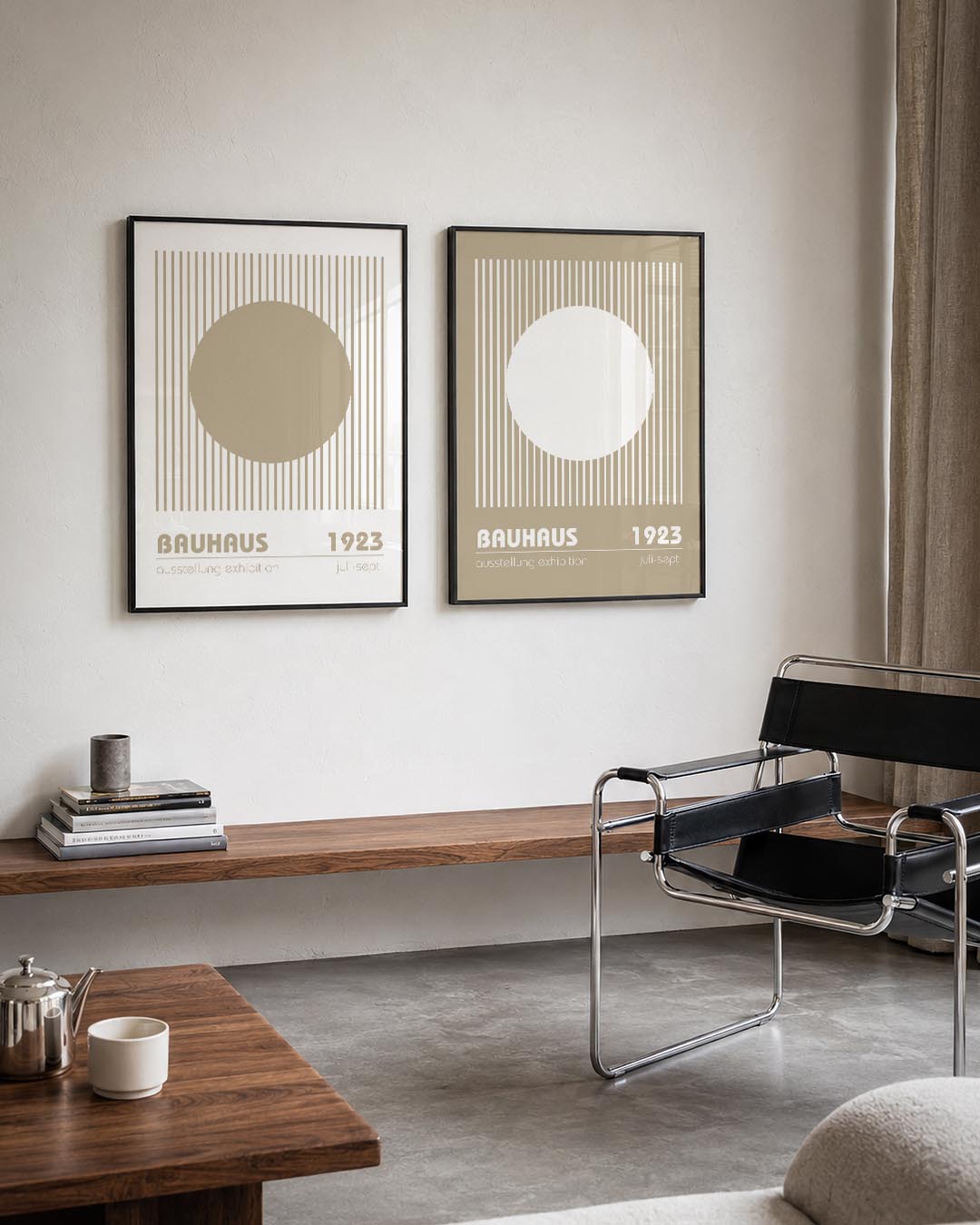 Cirkel en lijnen Posterset