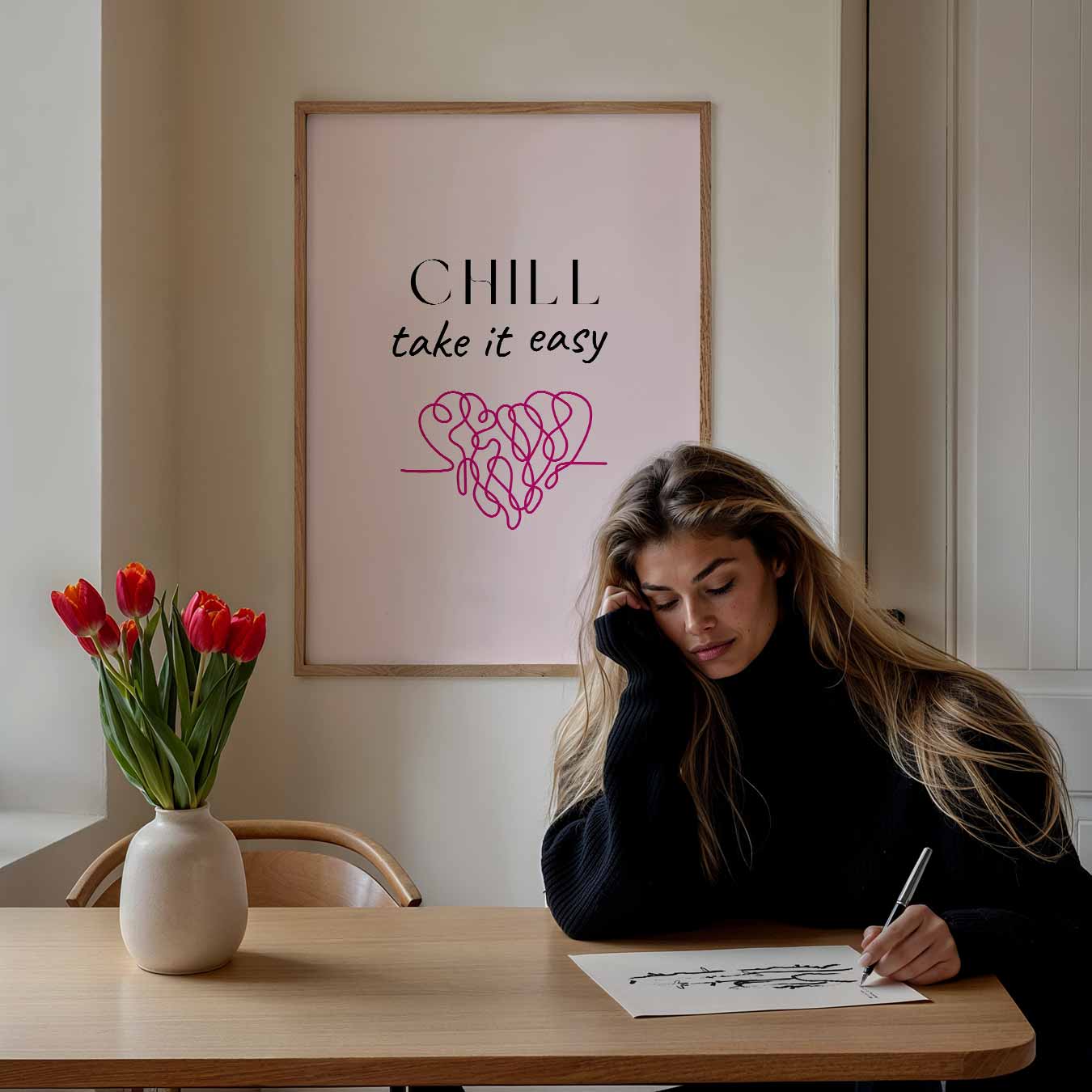 Relax & Unwind Poster-WallArtistic