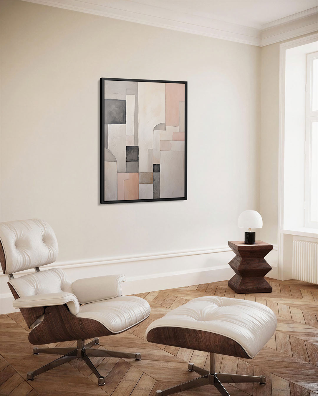 Geometrische vormen Kunstwerk