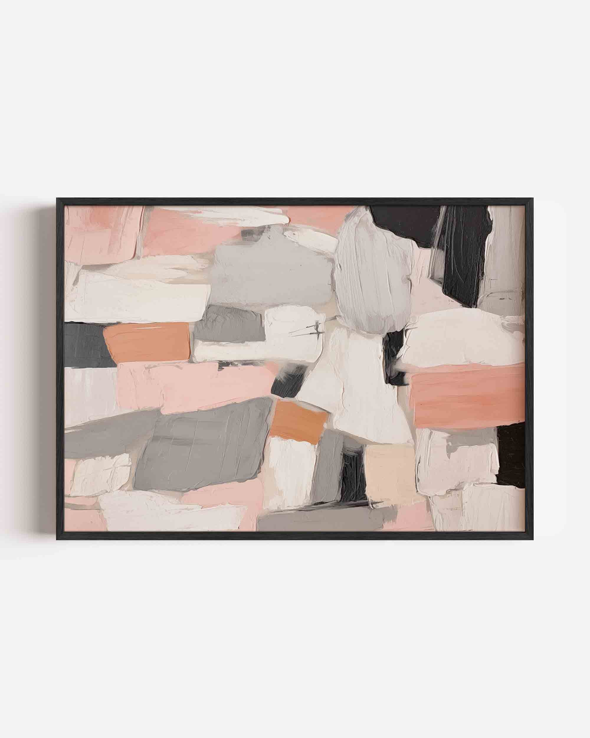 Abstracte vormen Poster