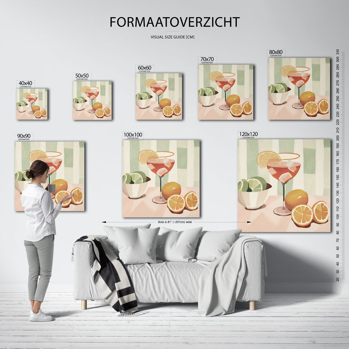 Cocktail en citrus Poster