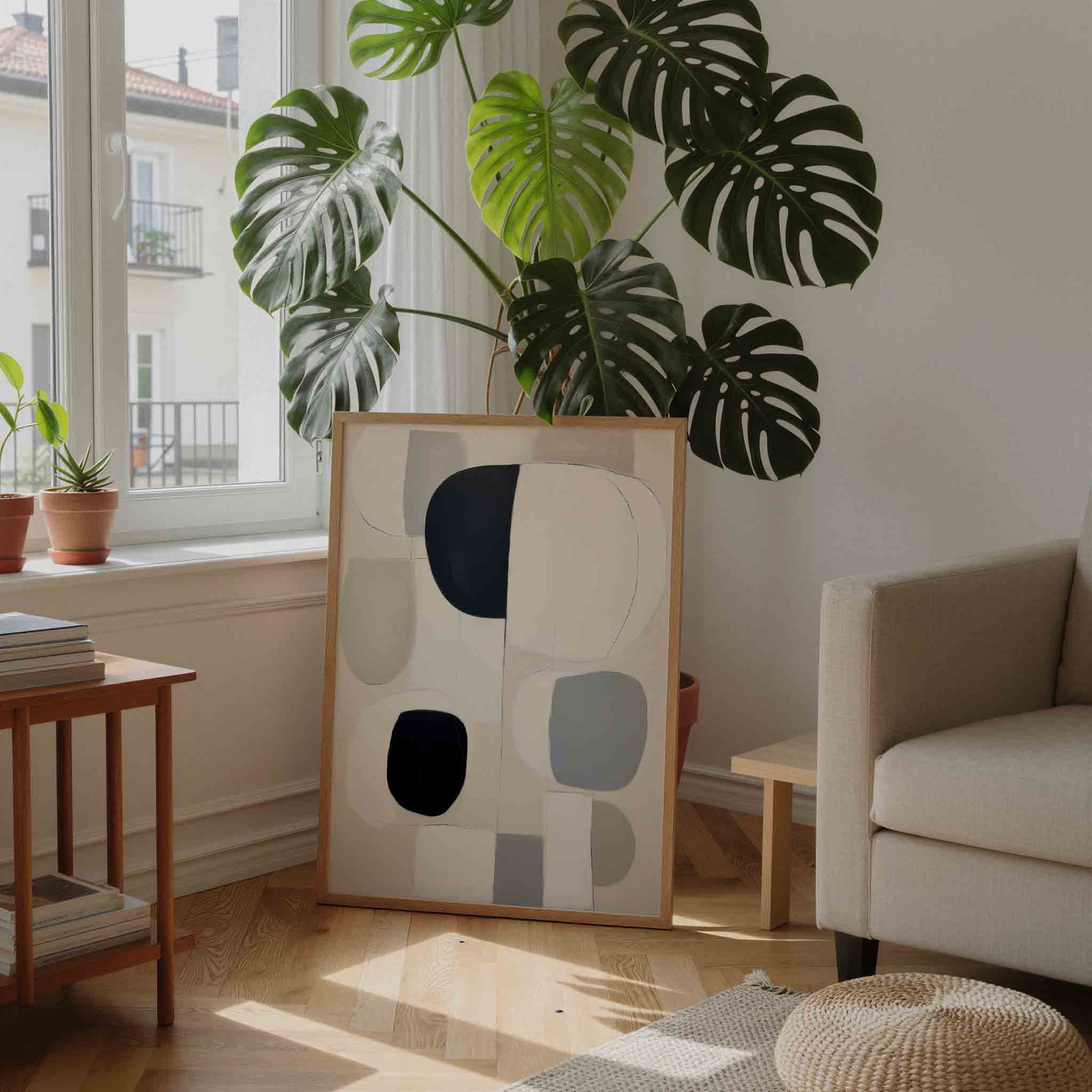 Abstracte vormen Poster