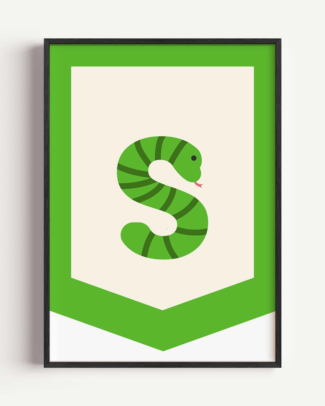 Slangenletter Poster-WallArtistic