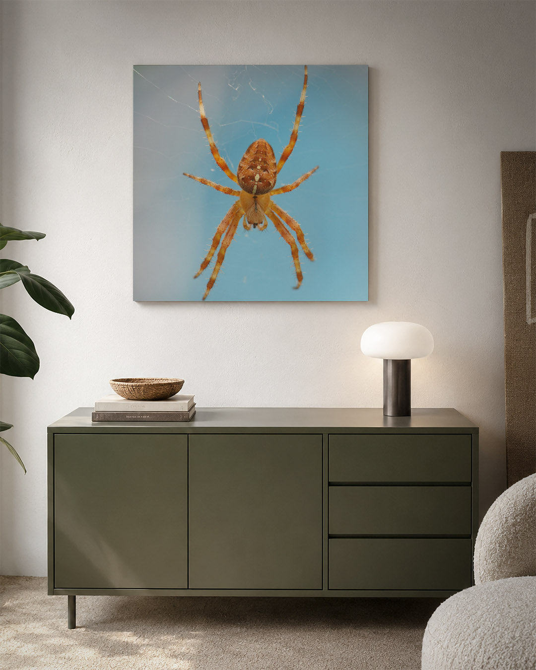 Natuurlijke spin Kunstwerk