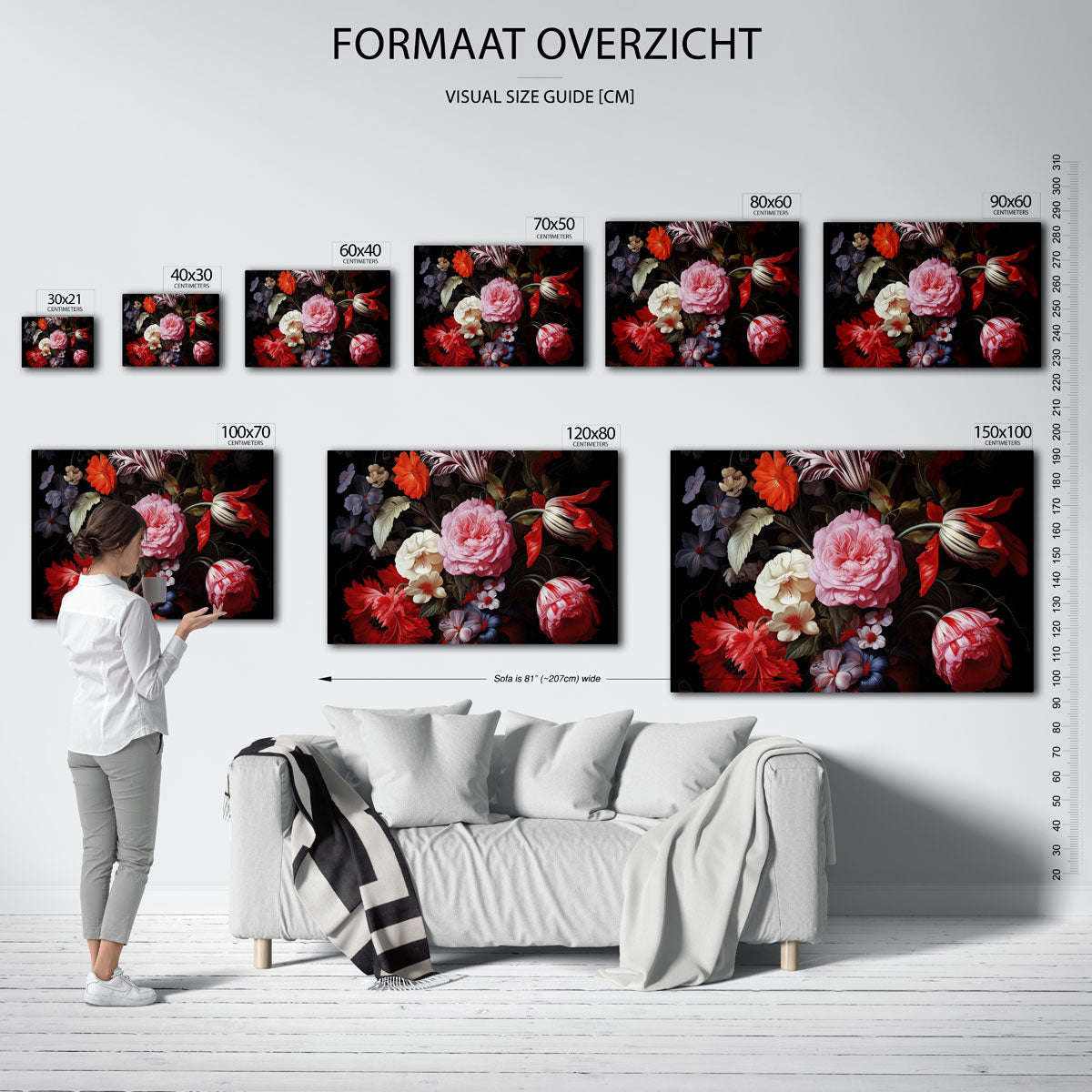 Bloemenpracht Poster