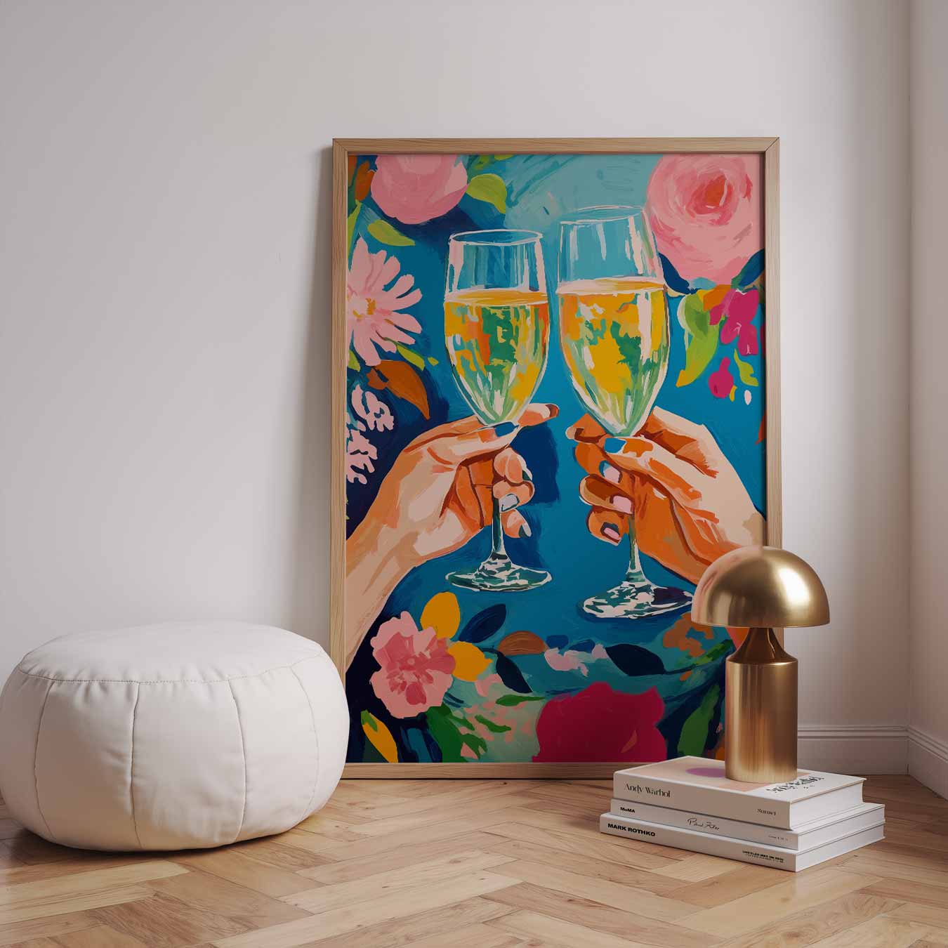 Vrolijke Cheers Poster-WallArtistic