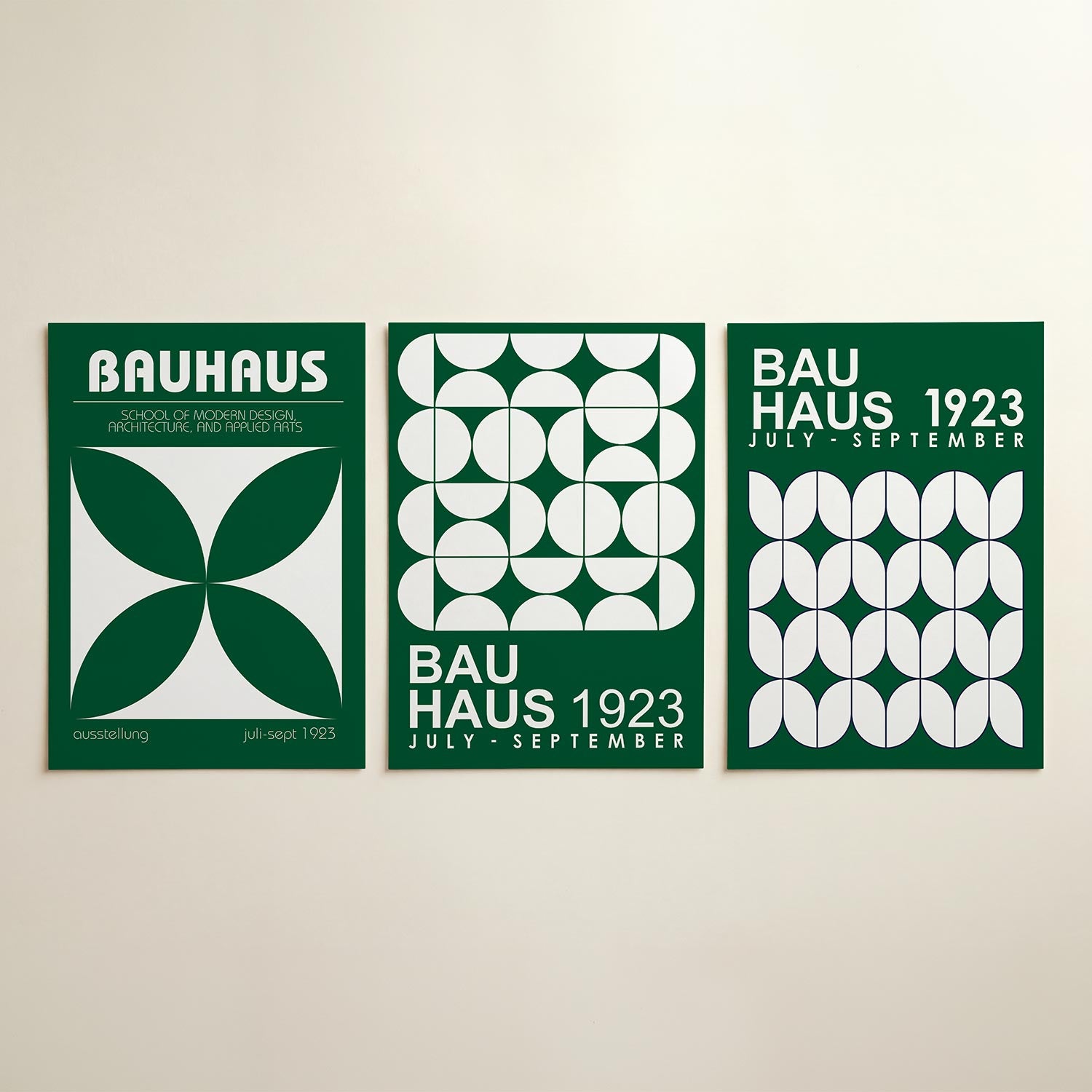 Vorm en balans Posterset